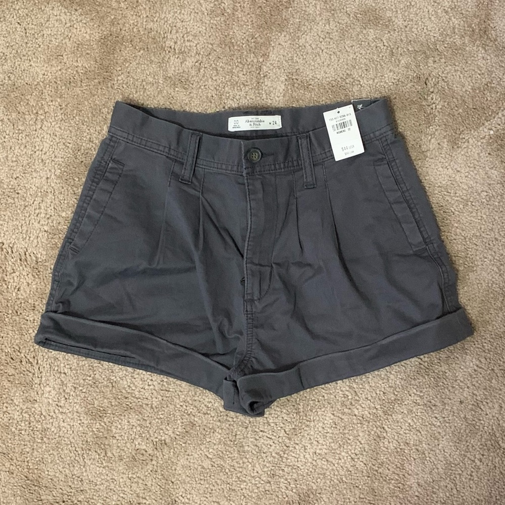 Abercrombie and Fitch cuffed shorts